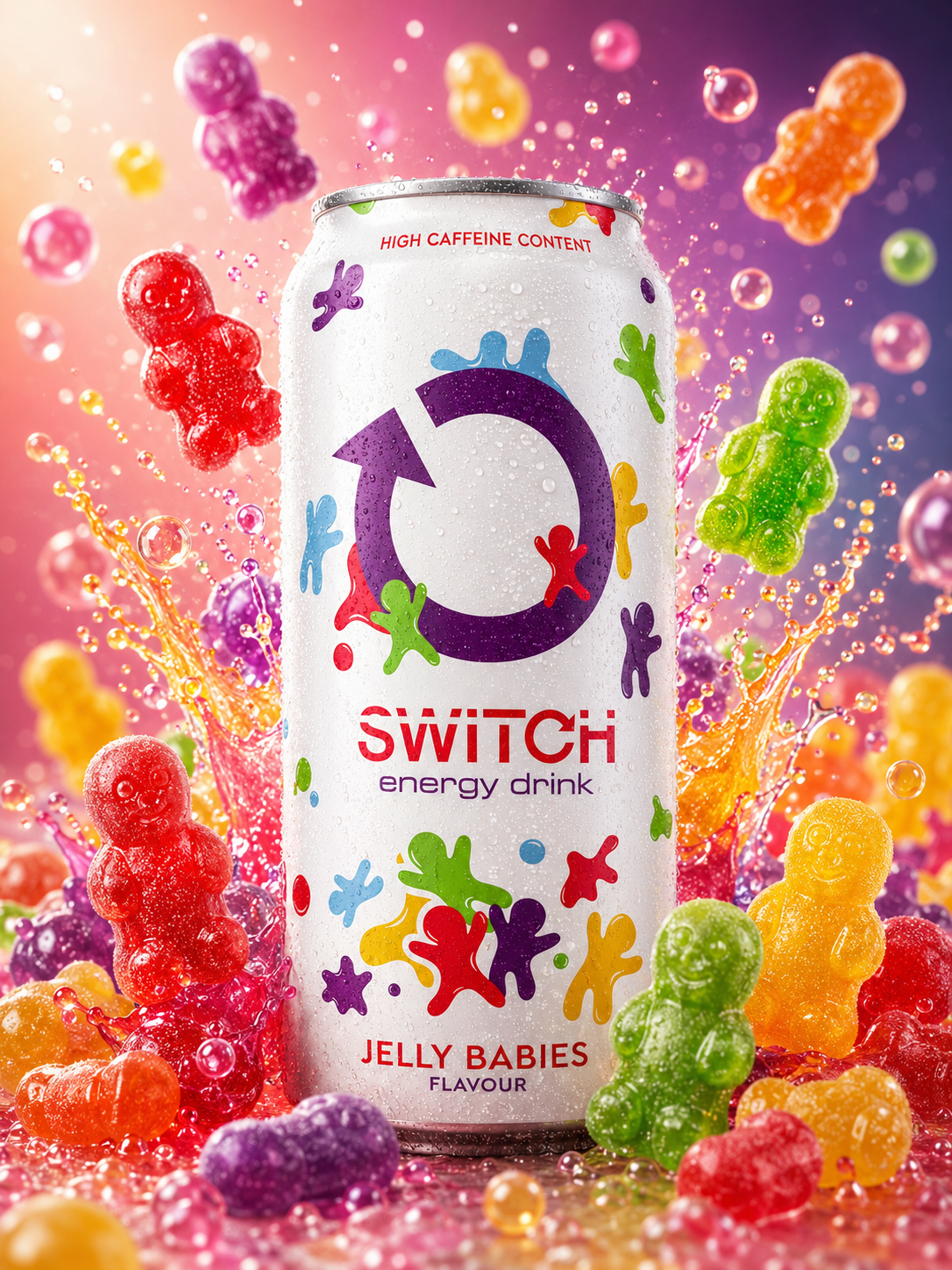 Switch Jelly Babies 500ml