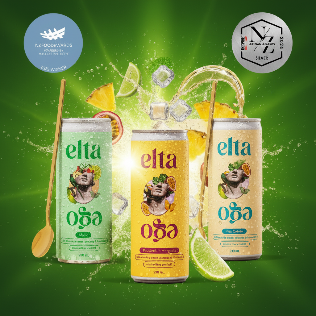 Elta Ego Bundle — Mojito, Passionfruit Margarita and Piña Colada Non-Alcoholic Mocktails