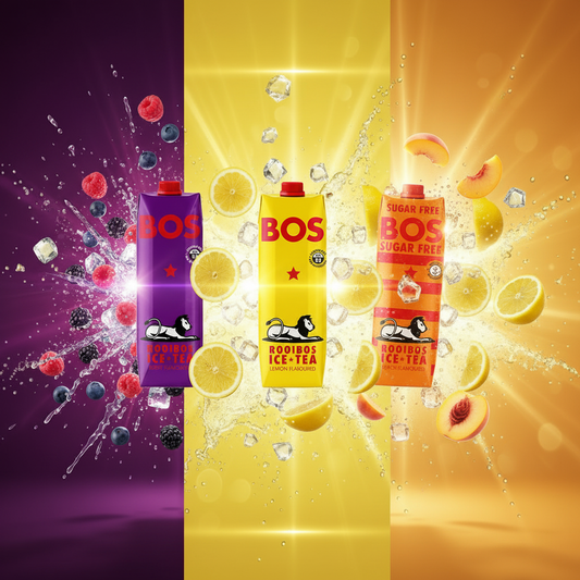 BOS Bundle — Berry, Lemon and Peach Sugar Free Rooibos Ice Tea 1L