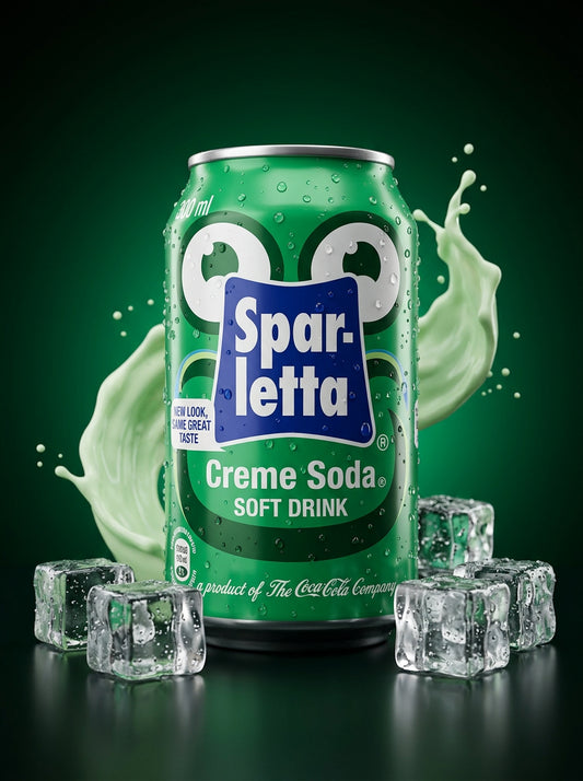 Sparletta Creme Soda can